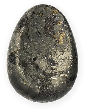 NKlaus tumsten pyrit ädelsten 5 x 3,5 cm helande sten handsmickrare energibalans 14889