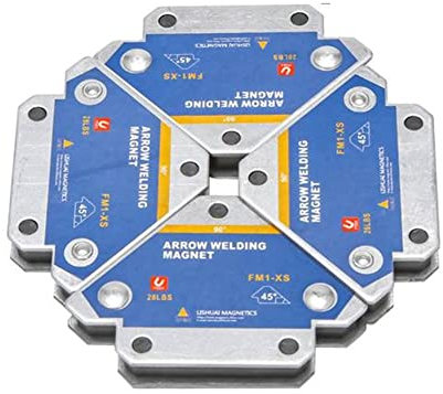 JIVIMOCO 4PZ 50KG Titolari di Saldatura Magnetica Angolo di Saldatura Magnete di Saldatura Fixer Posizionatore Ferrite nel Possesso di Strumenti di Localizzazione Ausiliaria