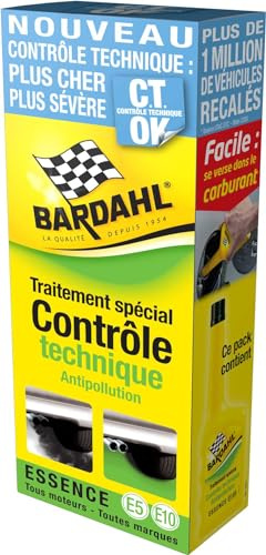 Spezielle Behandlung für technische Kontrolle, Benzin, 350 ml. BARDAHL