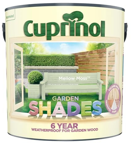 Cuprinol Garden Shades Peinture pour bois Mousse douce 2,5 l