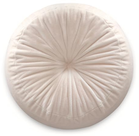 Aiire Riesen Sitzsack Kaninchenfell 120 cm - Bean Bag Chair XXL flauschig mit Füllung für Deko, Jungen und Kinder - Bodenkissen Grob, Chill Sessel für Kuschelecke – Relaxo Sitzsäcke Erwachsene Weiß