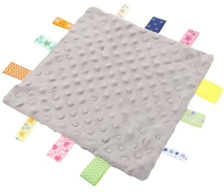 Sosoport Weiches Neugeborenen Beruhigungshandtuch aus Lint zum Schmusen für Babys