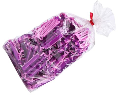 AMSLSIU 1 Borsa ABS Bigodino per capelli da donna Pieghevole Tinta unita Parrucchiere Parrucchiere Bigodini Accessori per arricciacapelli