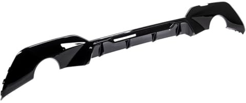 DM Autoteile 15048 Sport Competition Performance Heck Diffusor Schwarz glanz kompatibel für BMW 3er G20 G21 mit M-Paket