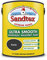 Sandtex masonry paint, 5 litres, ultra smooth brickwork, black