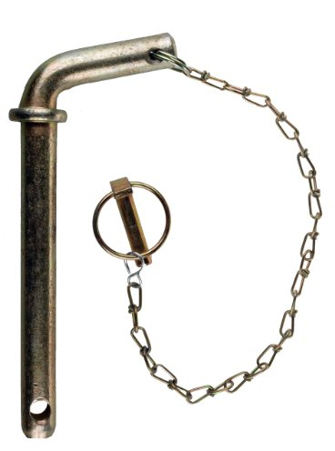 WAMO Sicherungsbolzen Steckbolzen Ø22 mm - 175 mm lang mit Kette und Klappstecker