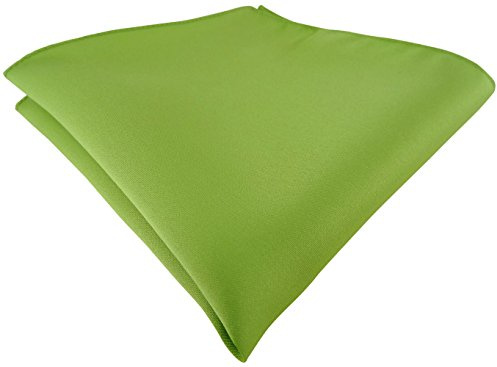 TigerTie Satin Einstecktuch einfarbig Uni - Tuch Polyester - Größe 26 x 26 cm