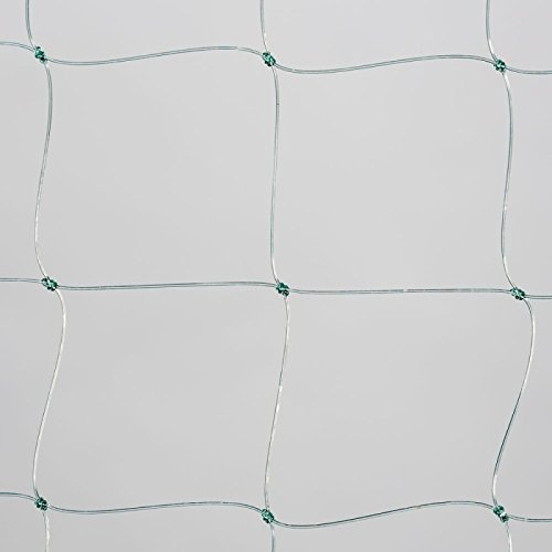 DONET Universalnetz 3 x 6 m Katzenschutznetz, Vogelschutznetz, transparent, Maschenweite 50 mm