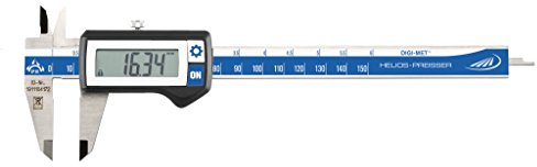 Helios Preisser Taschenmessschieber DIGI-MET (IP67, integrierter Funk, Messbereich: 0 – 150 mm, Schnabellänge: 40 mm) 1326 41760