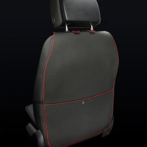HONCENMAX Kick Mats Voiture Siège Arrière Protecteur Imperméable Facile à Nettoyer Multifonctionnel Organisateur Sac de Rangement Accessoire de Voyage [2 Paquets]