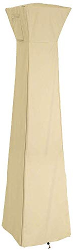 DAIHAN Housse de Protection imperméable de Parasol Chauffant 210D Polyester - Accessoire de Protection Beige