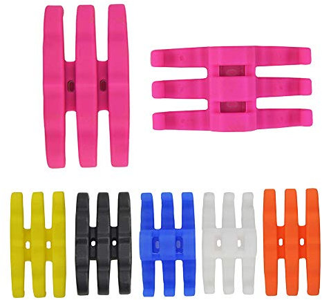 AMEYXGS Bogenschießen 2pcs Bogen Gliedmaßen Stabilisator Gummi Stoßdämpfer für Compoundbogen (rosa)