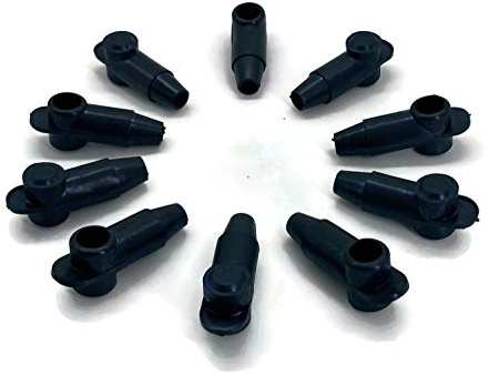 Exoda 10x kabelsko svart konisk för kabel 16-50 mm² PVC graverad