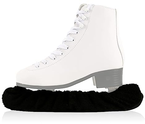 YISNTF Ice Skate Blade Covers,Skate Guards,Guards for Hockey Skates,Figure Skates and Ice Skates,Skating Soakers Cover Blades for Kids Youth Adult, Skate Accessories for Men Women Boys Girls (Small)