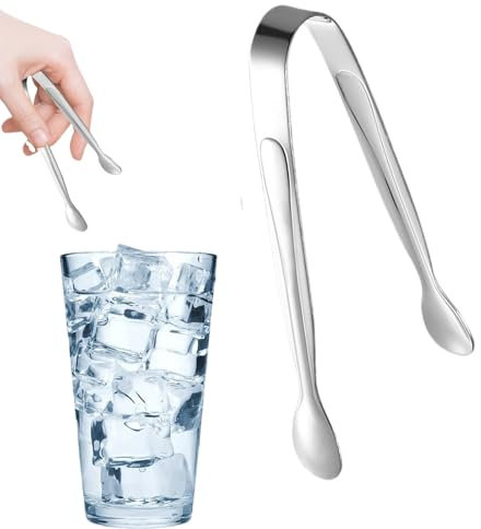 Pinces à glace, petites pinces de service,Pince à sucre de qualité alimentaire en acier inoxydable, style luxueux | Ustensiles de service de Buffet, Gadgets de cuisine, pinces alimentaires pour fête a