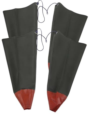 BUGUUYO 2pairs Sleeves Rubber Arm Protection Guards for Gardening and Dish Washing Long Extra Arm Oversleeves