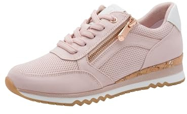 MARCO TOZZI Damen Sneaker weiches Feel Me Wechselfußbett weiches Innenfutter Vegan Modern