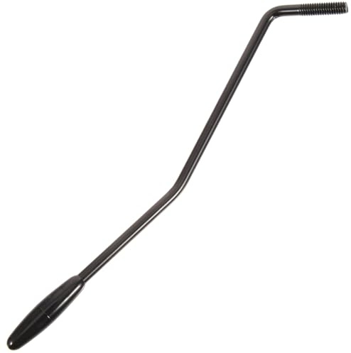 Barra de Vibrato para Guitarra Eléctrica Rosca de 6mm | Brazo de Trémolo Metálico Negro, Punta Plástica Incluida, Compatible Guitarra Eléctrica y Guitarra