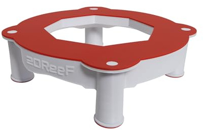 3DReeF Adjustable Stand for Bubble Magus Protein Skimmers, Height 3-6cm 4-8cm 5-10cm, Custom Color Available (Curve 9/A, 5 to 10cm)