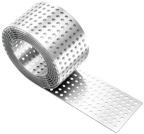 Traufgitter Aluminium: 8cm X 7m Silber Zuverlässig Lüftungsgitter, Langlebiges Vogelschutzgitter, Vielseitig Traufgitter PVC für Dachrinnen und Fassadenanwendungen