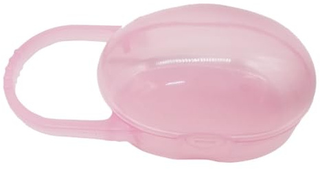 Levemolo Estuche para Chupete Portátil 5 Unidades Caja Protectora para Bebés Recién Nacidos Uso en Casa y Viaje Color
