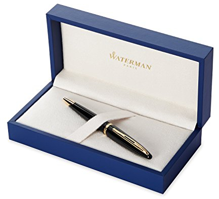 Waterman S0486400 Kugelschreiber Carène, lackschwarz