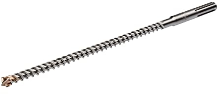 Dewalt SDS-Max Elite Hammerbohrer DT60800 (12x340x200mm, mit Zwei-Schneiden-Geometrie, Vollhartmetall-Kopf & Iron Blast Technologie, für den Einsatz in Beton, Mauerwerk, Natur- & Kunststein)