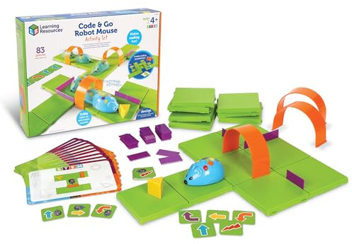 Learning Resources Code & Go Robot Mus Aktivitet 83-Stycken Uppsättning