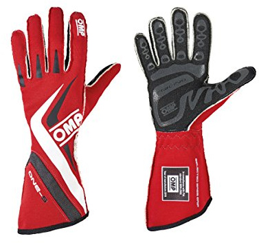 OMP OMPIB/755E/R/S One-S Guantes, Rojo, S