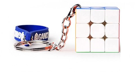 Oostifun 330 3x3 Mini 3CM Cubes 330 3x3x3 Cubo Rompecabezas Llavero Colección de Cubo de Mini 3x3x3 Puzzle con Llavero (Sin Etiqueta)