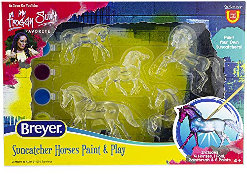 Breyer Horses Stablemates Suncatcher Horses Craft Set | 5 Piece Set | 1:32 Scale | Model #4237, Various