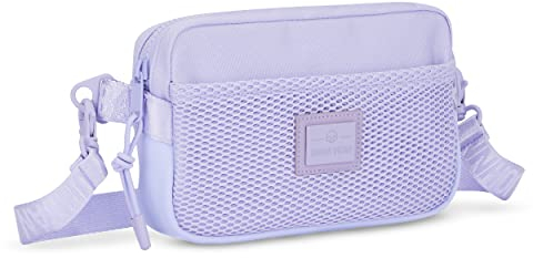 Johnny Urban Bauchtasche Damen Flieder - Elliot - Gürteltasche Mit Flexiblem Gurt für Festival & Reisen - Stylischer Crossbody Brustbeutel - Wasserabweisend