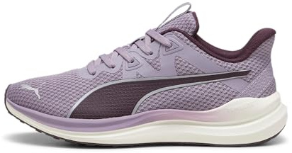 PUMA Unisex Adults REFLECT LITE Road Running Shoe, PALE PLUM-MIDNIGHT PLUM, 46 EU