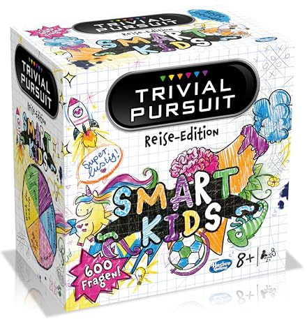 Winning Moves Trivial Pursuit Smart Kids Edition - Quizspiel für Fans - Quiz Partyspiele - Trivia Fanartikel - 2+ Spieler ab 8+ Jahren - Deutsch
