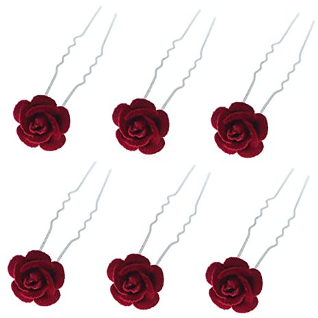 PLAFOPE 6pezzi Fermagli Per U-shaped Accessori Per e Speciali Per Acconciature Matrimonio e Look