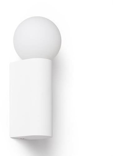 LEDKIA LIGHTING Wandleuchte aus Gips Bloky Weiß G9