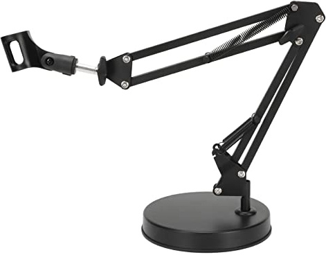 Mikrofonständer, Professionelle Mikrofonarmhalterung Rotatierbares Mikrofonständer mit Schreibtischmontage, Faltbarer Schreibtisch Mikrofonarm -Arme -Arme -Mic -Ständer mit