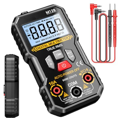 Digital Multimeter 6000 Mätningar Smart Spänningstestare
