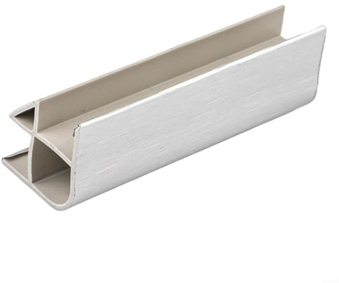 Bodenplatte Ecke, Gelenk Aluminium Sockelleiste Verbinder für Küchenschrank Möbel, 90 Grad Winkel Übergangsleiste, Silber Sockelverbindungsbeschlag (90°-8cm)