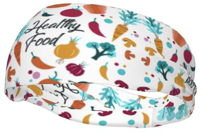Gesundes Haarband für kurzes Haar, elastisch, rutschfest, für Damen, Sport, Yoga