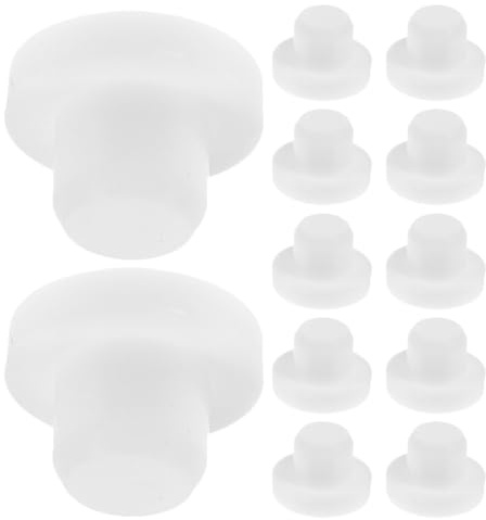 SUPVOX Lot de 12 Bouchons en Silicone Souples pour Salières et Pots de Fleurs, Résistance la Chaleur et Flexibilité, pour Ustensiles Cuisine
