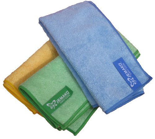 Jemako Profitücher 3er Set in gelb, grün und blau