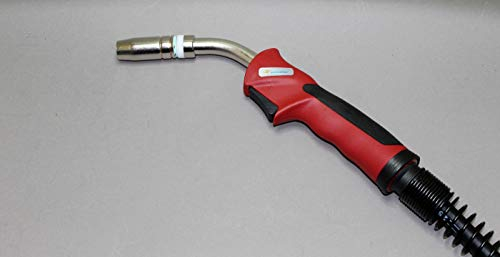 Schweißbrenner MB25/250 MIG MAG Schlauchpaket Schutzgas für Schweißgerät mit u. ohne Teflonseele 3m/4m/5m (4 Meter ohne Teflonseele)
