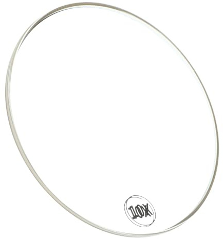 Specchio Della Doccia Del Bagno Specchio Per Il Trucco Ingranditore 10x Ingranditore Bagno Ventosa Per Dingrandimento D'argento Con Ventosa X10