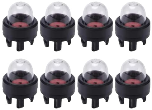 GNAUMORE Vergaser Primer Pumpe Kraftstoffbirnen,Snap-in Primer Bulb Pump,Primer Pumpe Vergaser,Vergaseröl Blase,Mini-vergaser-öl-Blase Snap-In Primer Bulb,Vergaser Primer Pumpe für Poulan 530047721