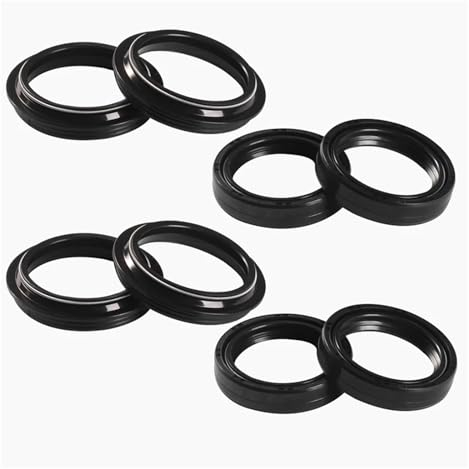 43x54x11 43 * 54 Front Shock Gabel Dämpfer Welle Öl Dichtung Halterungen Staub Abdeckung for Triu-mph 675 R Daytona T2040683 2011-13 675R(4pc Seal 4pc Cover)