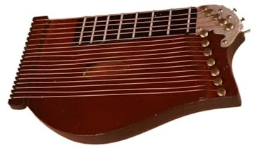 Miniatur Musikinstrument Modell Miniatur-Musikinstrument-Modell Gitarren-Ornamente Miniatur-Verschiedene Musikinstrumente(Zither)