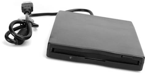 Zerodis Unidad de Disquete Portátil Extraíble Externa Lector de Tarjetas de 3,5 Pulgadas para Computadoras Portátiles de Escritorio Compatible con USB 1.1/2.0/3.0 para 10/7/VISTA/XP,