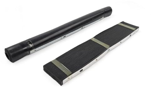 YFUK Milling Machine Part Front Accordion Way Cover Guard Back for Black Rubber 2pcs