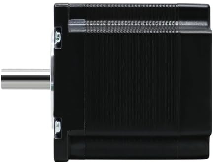 8mm Single Dual Shaft 57HS56 Nema23 3A 1.2Nm 180Oz-in Stepping Stepper Motor for CNC Engraving Milling Machine 3D Printer(Single Shaft)